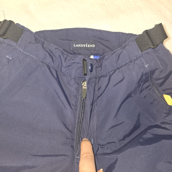 Lands' End Kids' Black and Blue Cargo One Piece - Picture 10 of 13